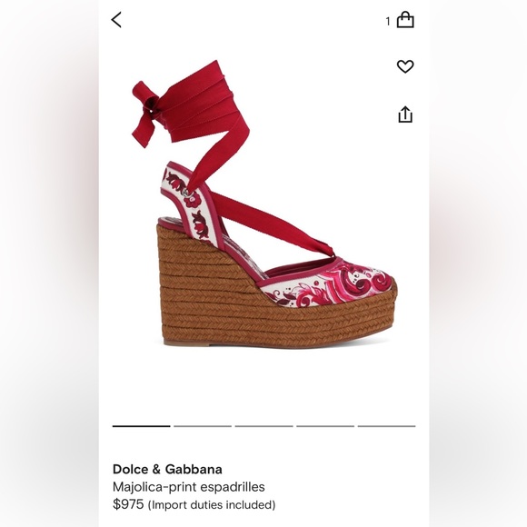 New Dolce&Gabbana Majolica-print espadrilles - Picture 3 of 7